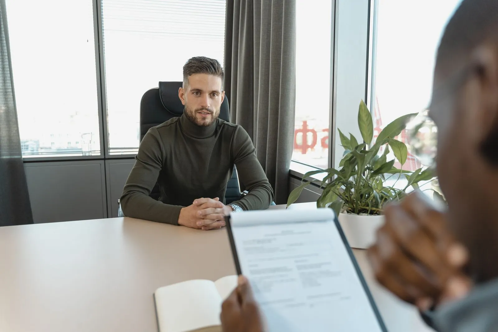 Candidate interview